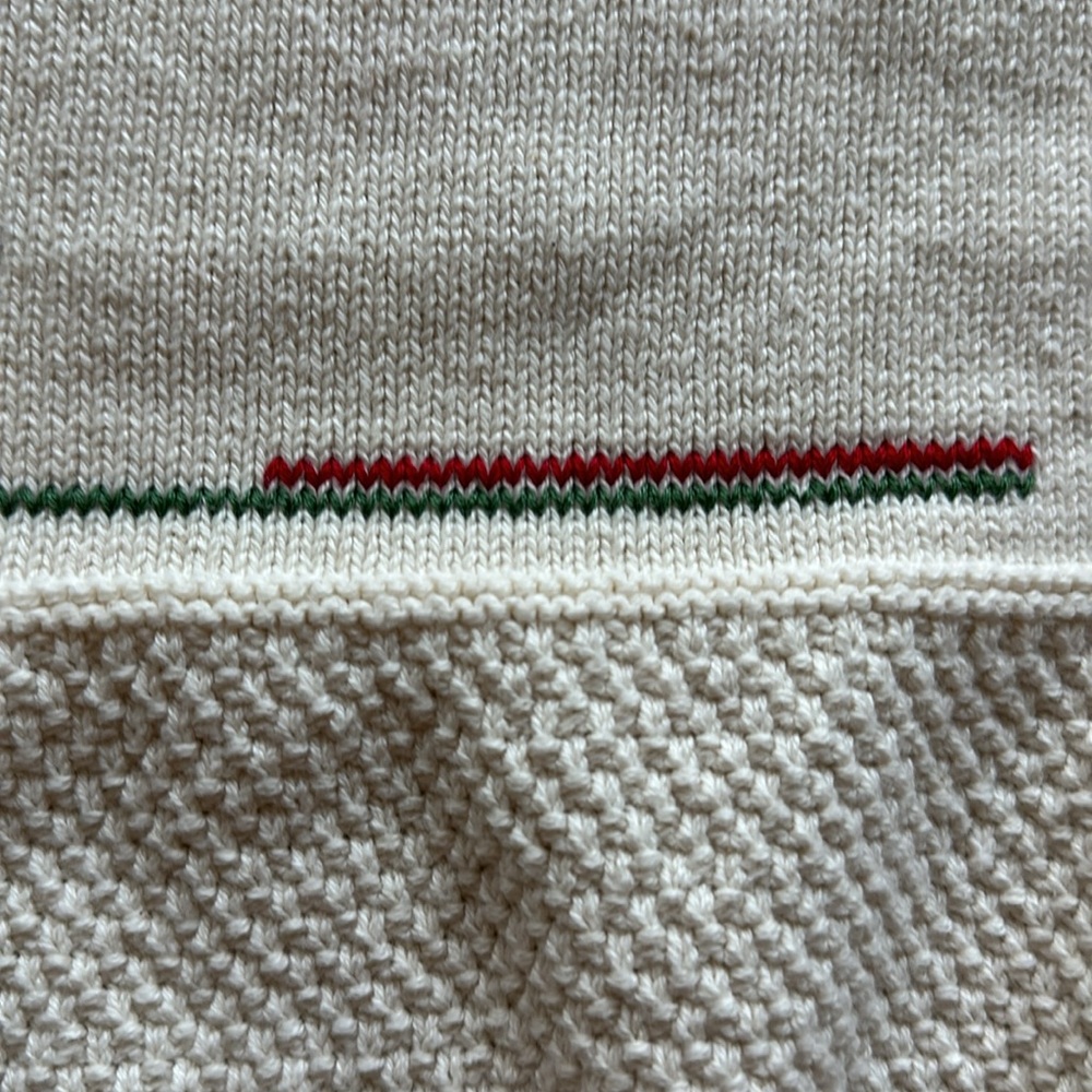 Vtg Craftsmen’s Studio abstract woven sweater. - Picture 3 of 6
